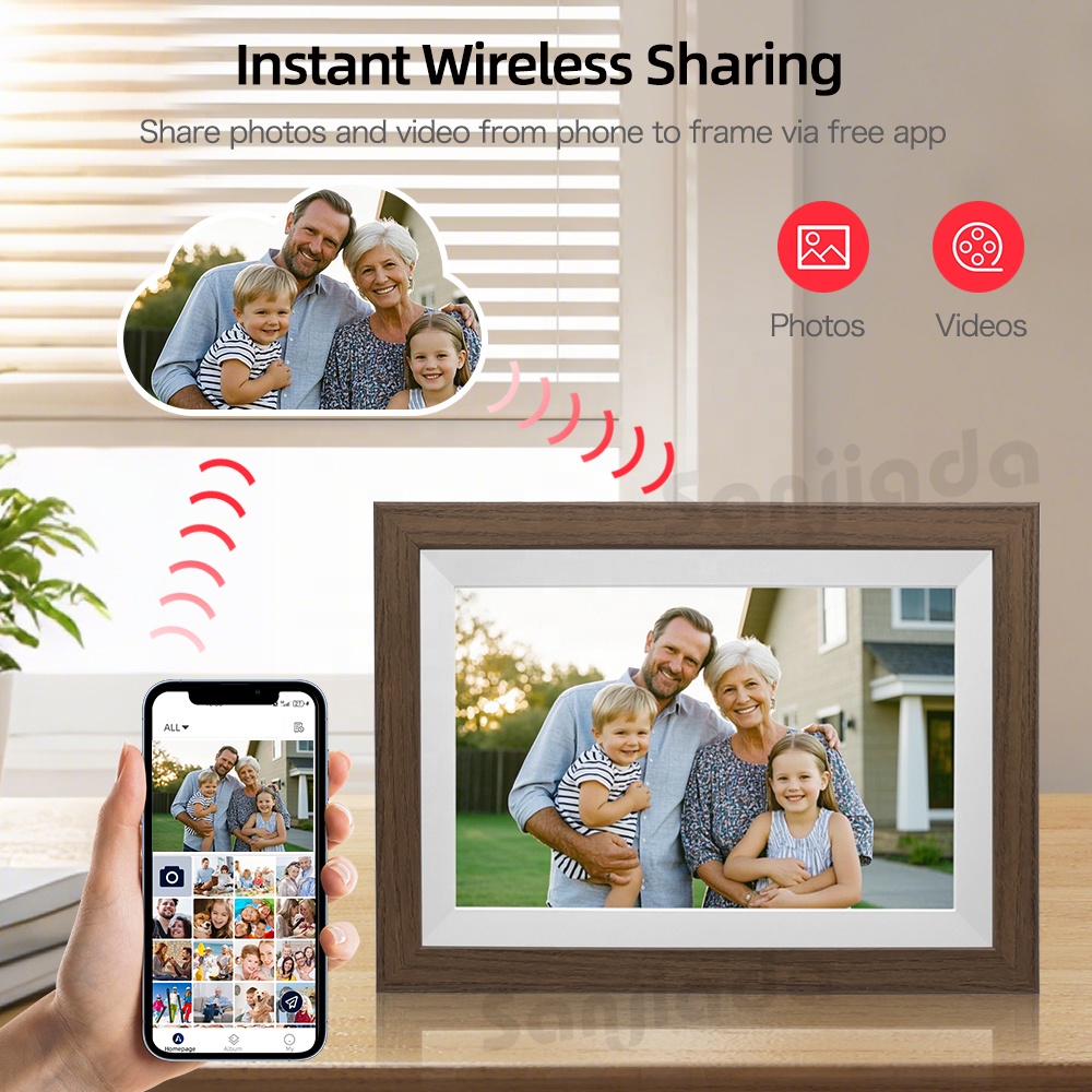 Digital Photo Frame Wifi - Cornice Digitale WiFi da 10.1