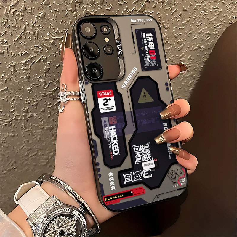 Samsung Galaxy A55 - Cover Opaca Hacker Creative Mecha per