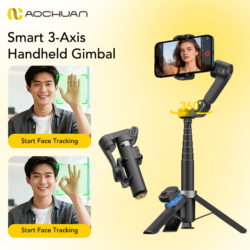 AOCHUAN Smart X3 360 °   Stabi - Auto Tracking Tripod recensione e prezzo