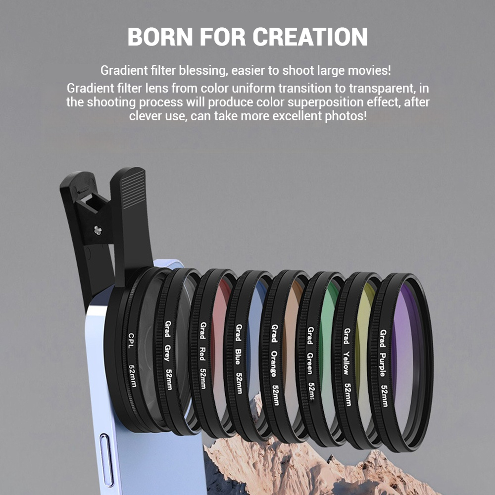 Obiettivo per cellulare da 52  - Mobile Electronics Gadgets recensione e prezzo