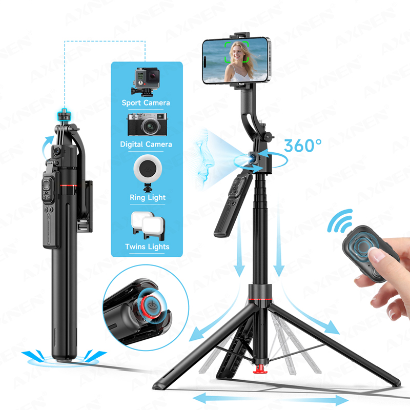 TT07 Asta Selfie Estensibile d - Auto Tracking Tripod recensione e prezzo