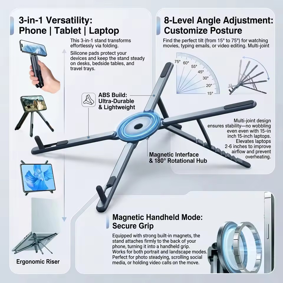 Supporto Magnetico Portatile p - Auto Tracking Tripod recensione e prezzo