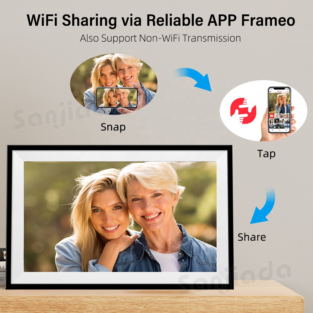 Cornice Digitale di Grande Cap - Digital Photo Frame Wifi recensione e prezzo