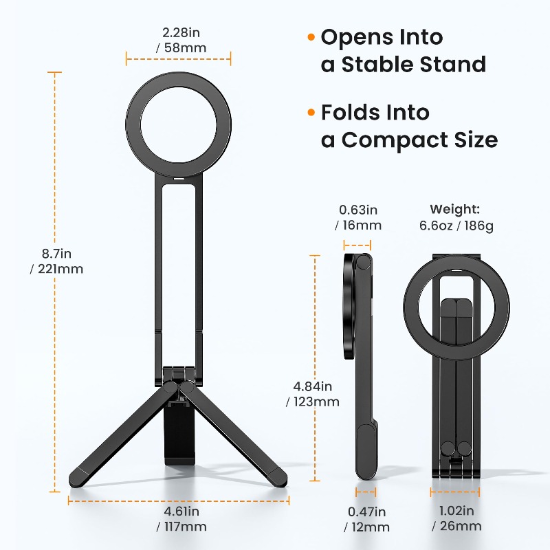 Supporto Magnetico per Telefon - Auto Tracking Tripod recensione e prezzo