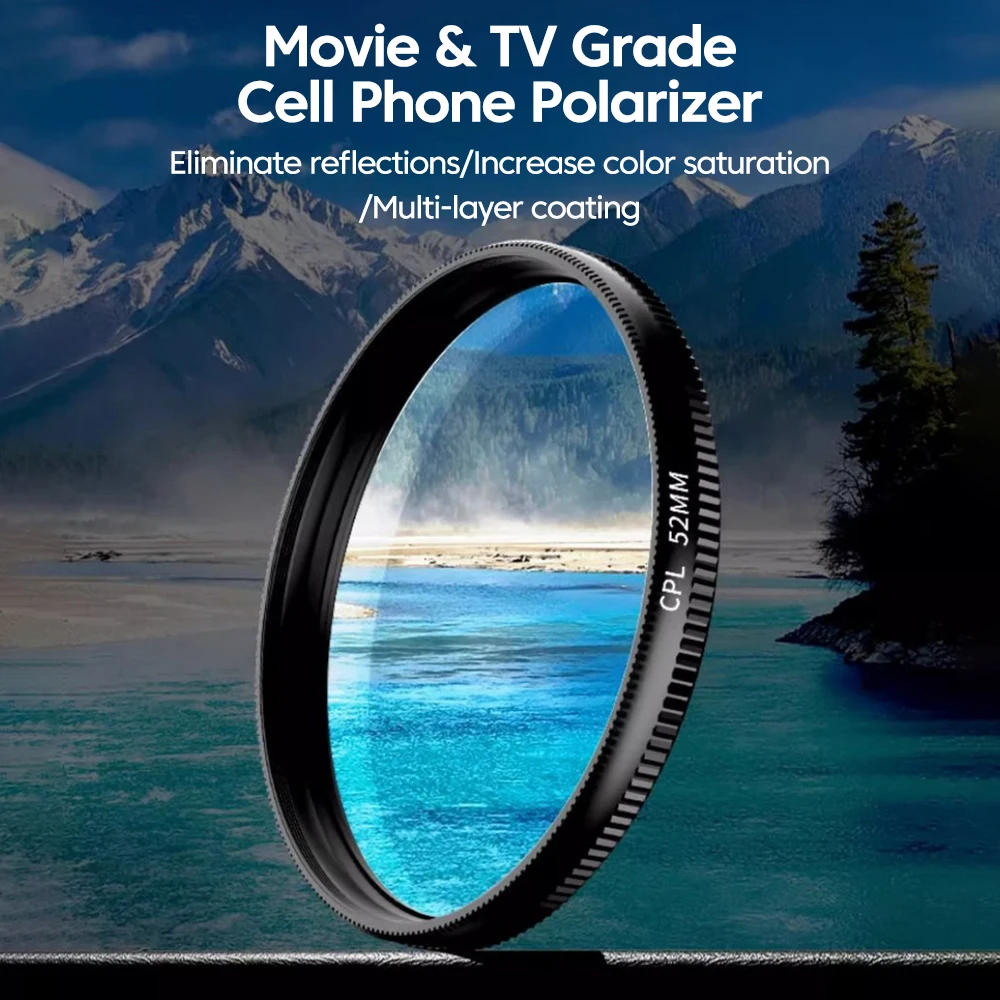 Nuovo 52mm CPL Filtro per obie - Mobile Electronics Gadgets recensione e prezzo